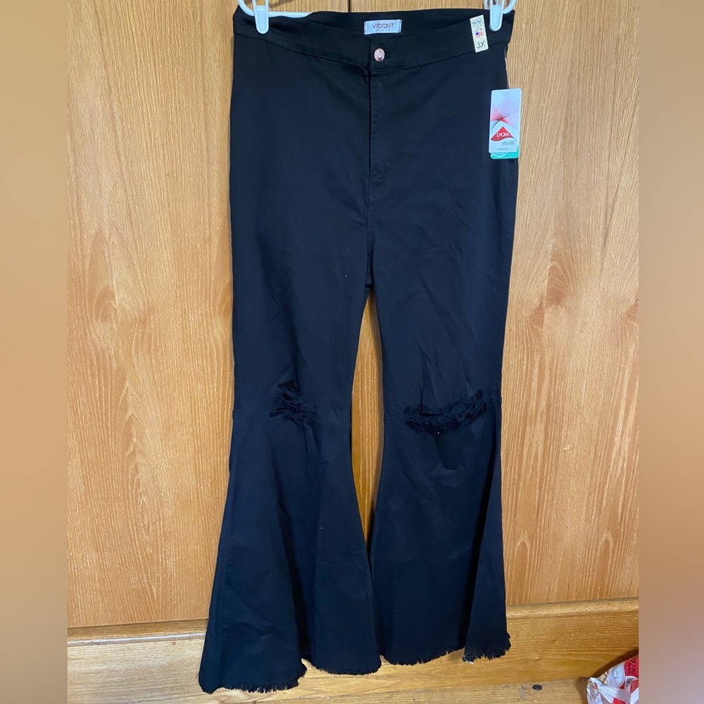Vibrant MIU Bell Bottoms
